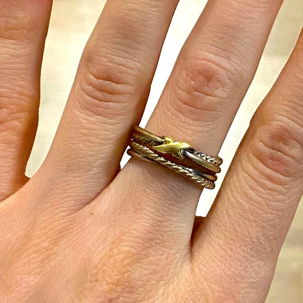 David Yurman Crossover Band Ring